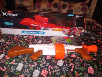 2 Children's Nerf Guns.  Fortnite. And Brand New In The Box Xshot Ranger X8