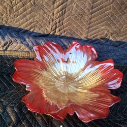 Burnt Orange Cranberry Hand