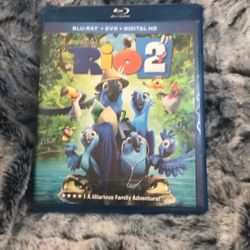 Rio 2 Blu Ray DVD