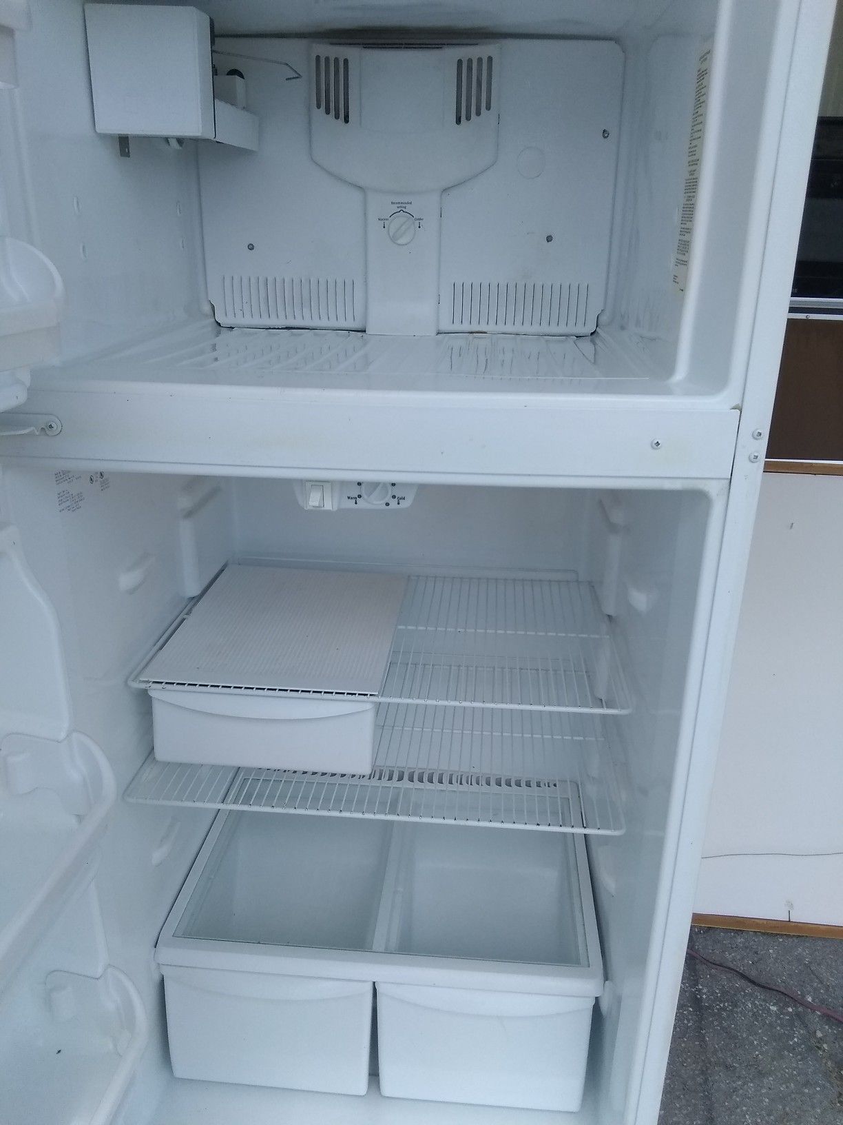 Refrigerator Working perfec condition and two mount warranty 150