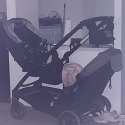 Uno 2 Duo Graco double Stroller 