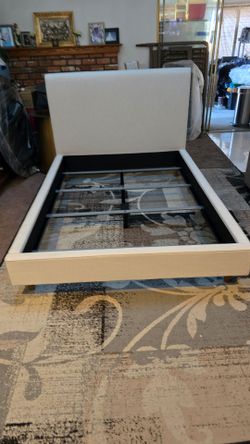Dean Sand II Full Upholstered Panel Bed from Living Spaces