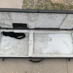 bass and guitar case