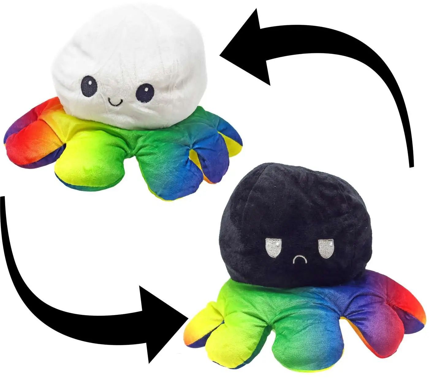 Reversible Octopus Plushies