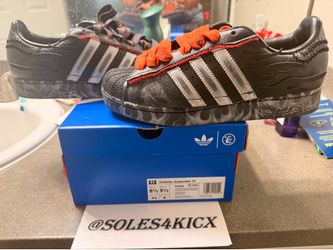 Adidas Superstar x Hellstar "Black" Size 8.5