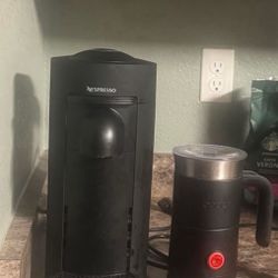 Nespresso Machine + Electric Frother