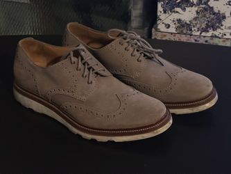 Coach Bedford Wingtip Men’s Boots Shoes US Size 8D, EU41, Suade