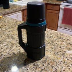 Vintage Camping Thermos 