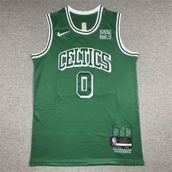 Celtics Jayson Tatum Green 2021/22 Diamond Jersey