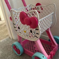 Hello Kitty Shopping Cart Plus Extras