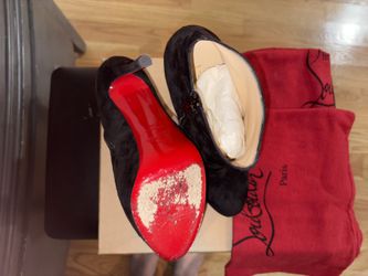 Louboutin Dirdibootie 150mm Veau Velour 