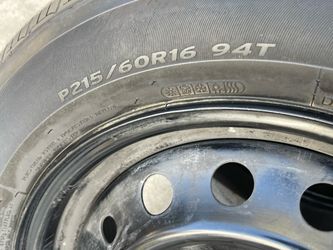Hankook optimo all season tires  85 percent  tread