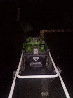 40 volt 20" Blade Electric Lawnmower