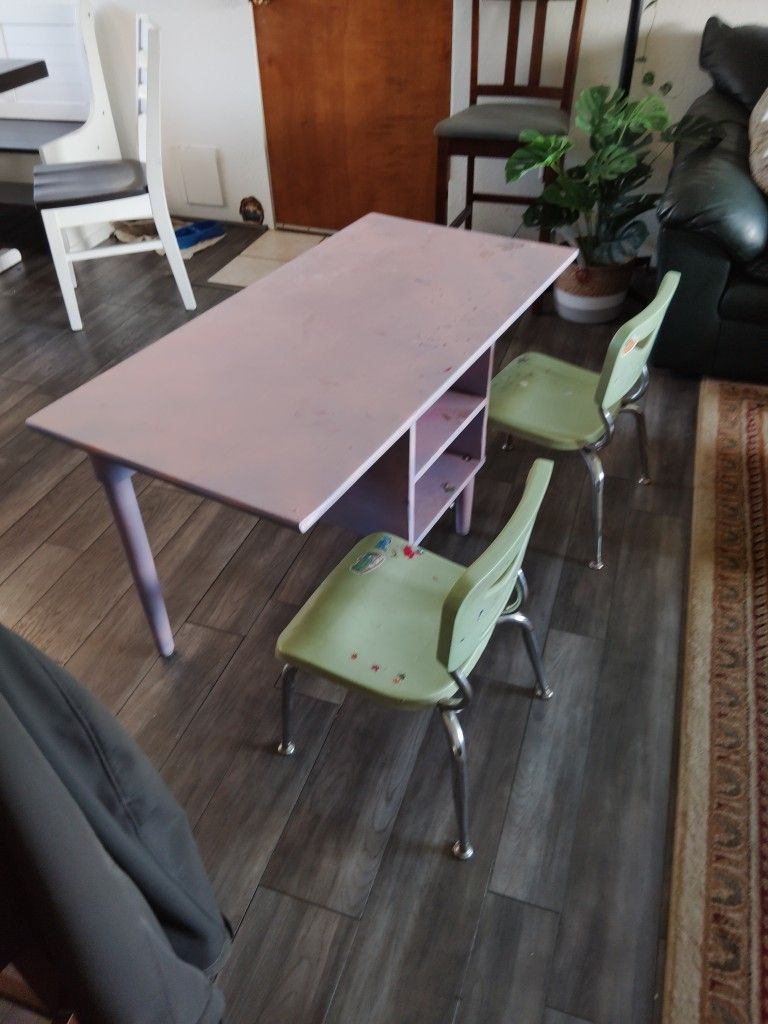 Kids Desk And Chairs