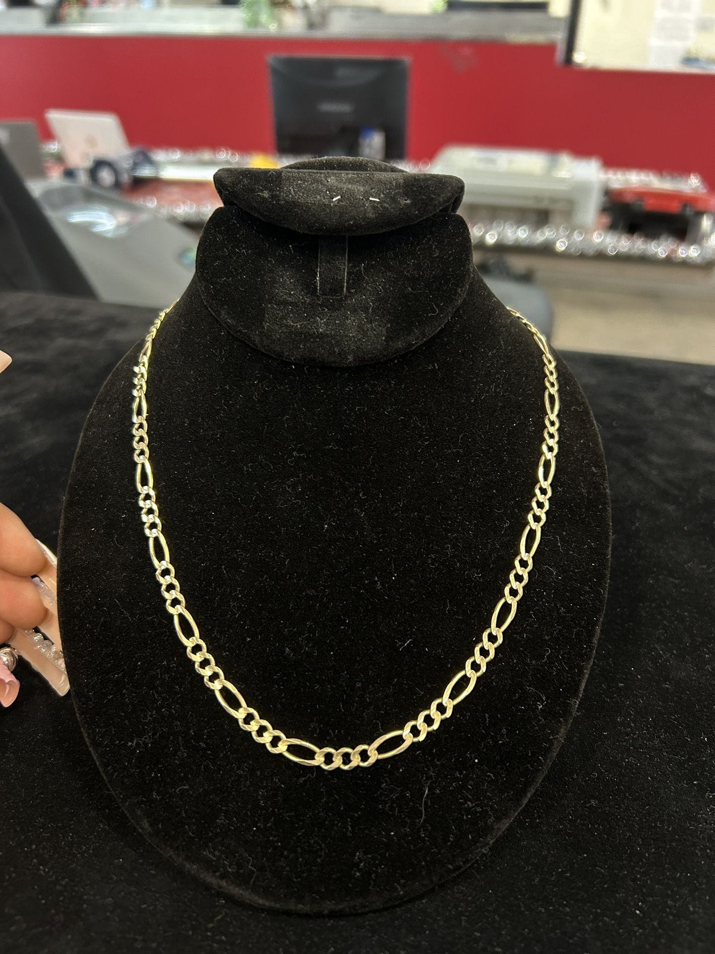 Figaro Necklace 10k