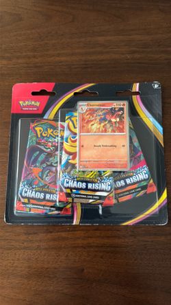 Pokémon Chaos Rising 3 pack blister