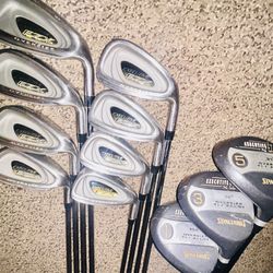 Spalding Executive Oversized 1-3-5 Woods & Full Iron Set 3-PW SW | RH Regular Flex