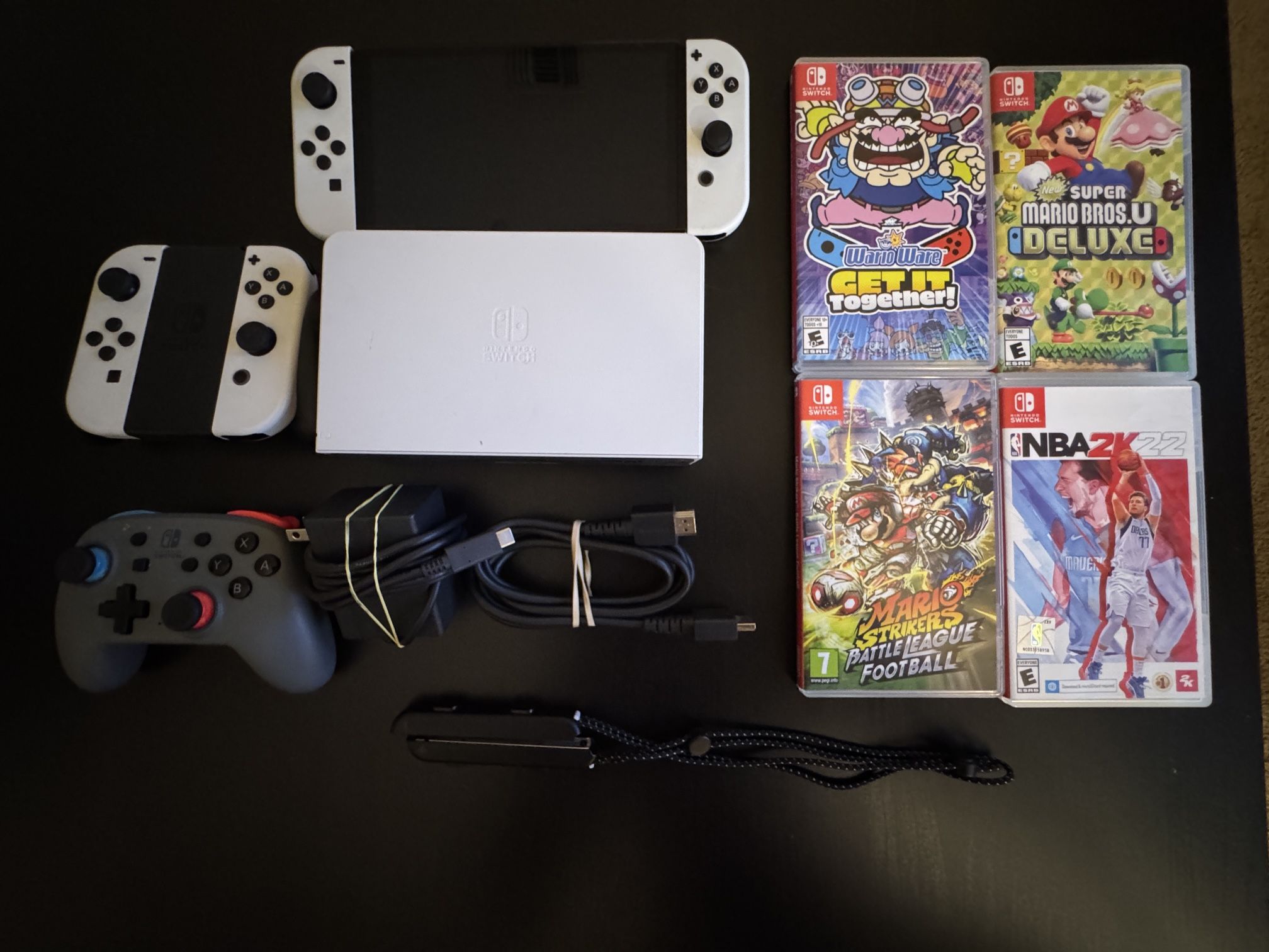 Nintendo Switch O Led + Games & Controllers -Price Negotiable
