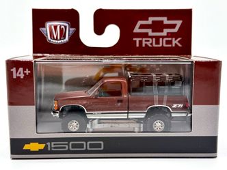 M2 1:64 Scale Diecast Model Pickup Truck - 1993 Chevrolet Silverado 1500 4x4 Z71
