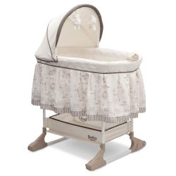 Delta Children Rocking Bedside Bassinet 