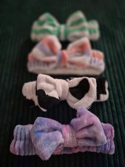 (4) NEW MAKEUP HEAD BANDS!!
