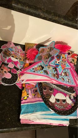 LOL birthday supplies