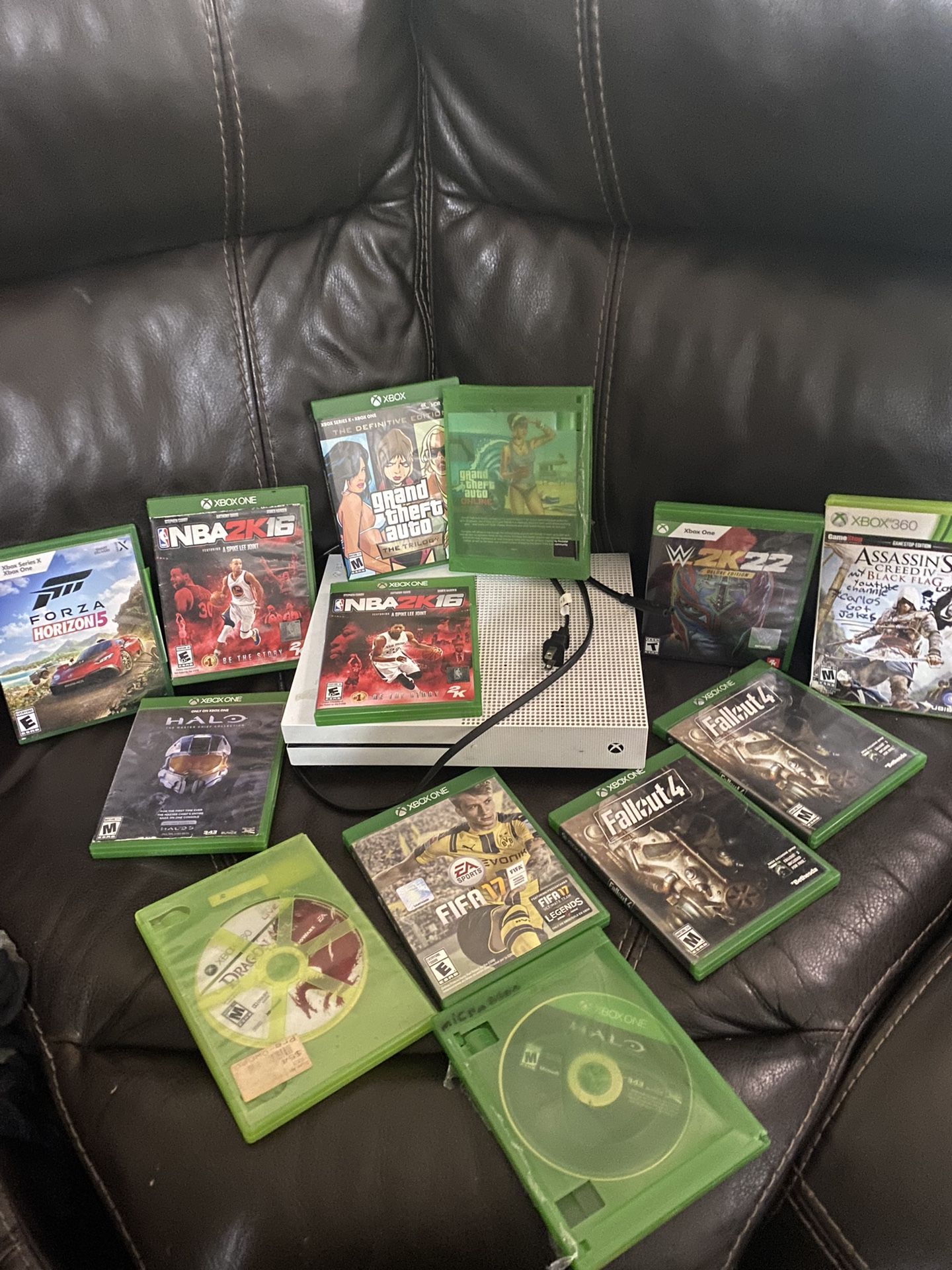 Xbox One S With Games