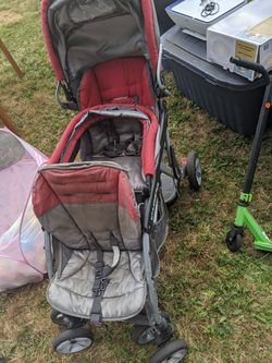 Sit n stand double stroller