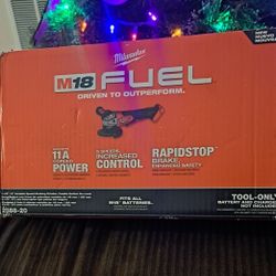Milwaukee Fuel M18 Grinder New
