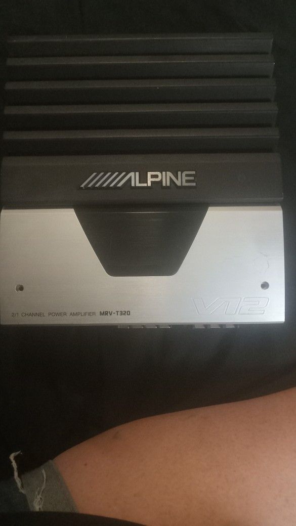 Alpine 2/1 Channel Power Amplifier