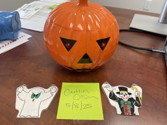 Vintage Pumpkin Monster 