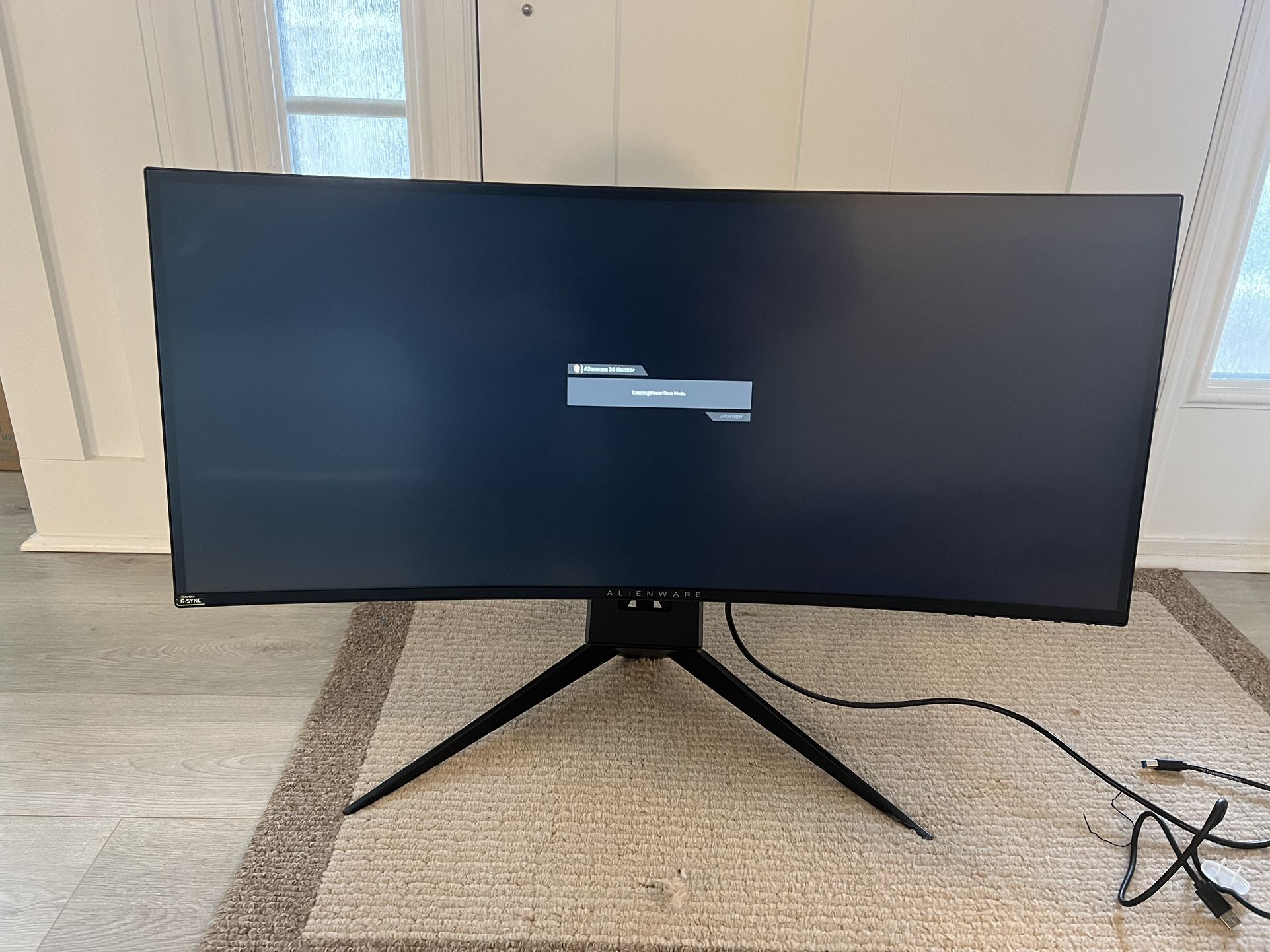 Alienware Curved monitor