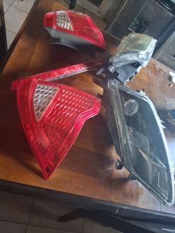 2010 ford fusion headlights and taillights