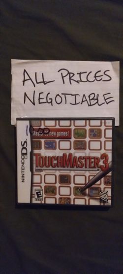 Sealed Nintendo DS Game. Touchmaster 3