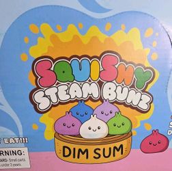 1 case (12 count) Squishy Steamed Buns