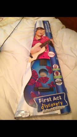 Kids guitar new in box