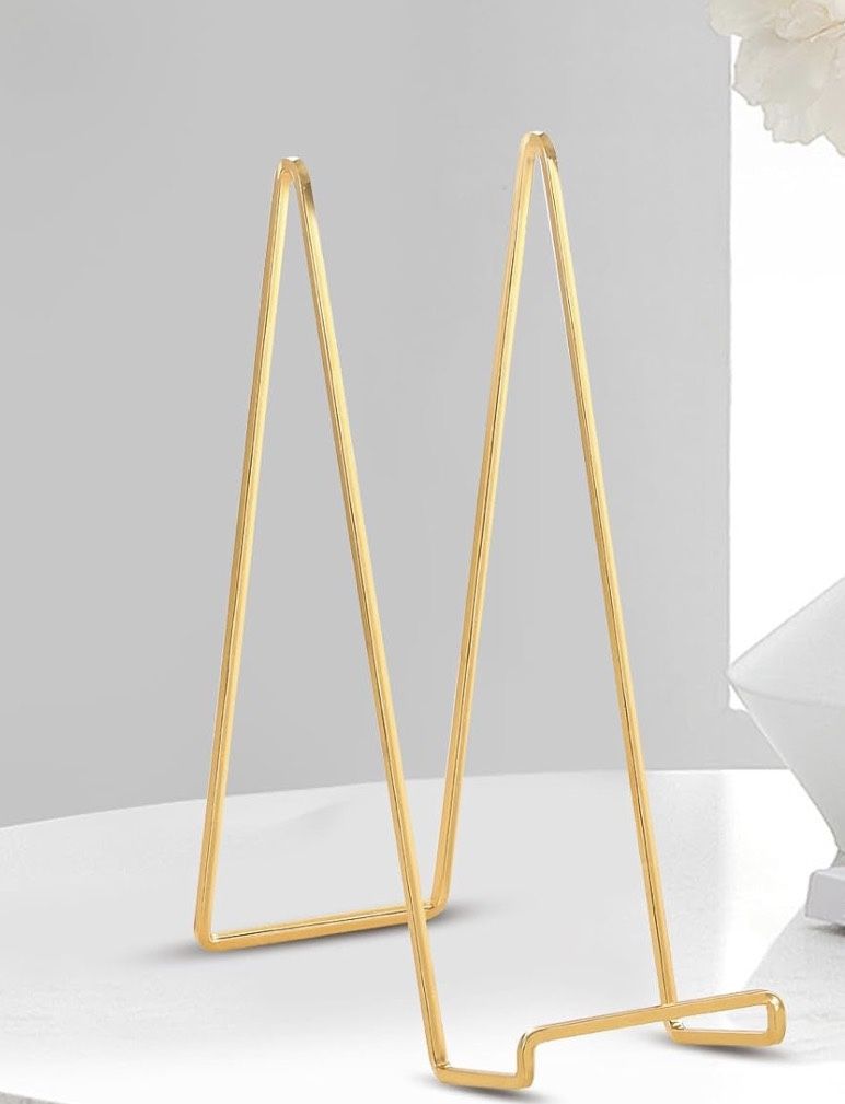 Large Plate Holder Display Stand - 12 inch