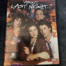 About Last Night DVD