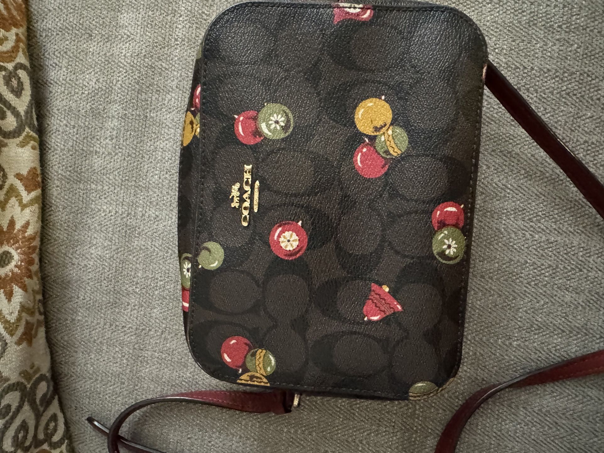 Coach Mini Camera Bag in Signature Canvas 