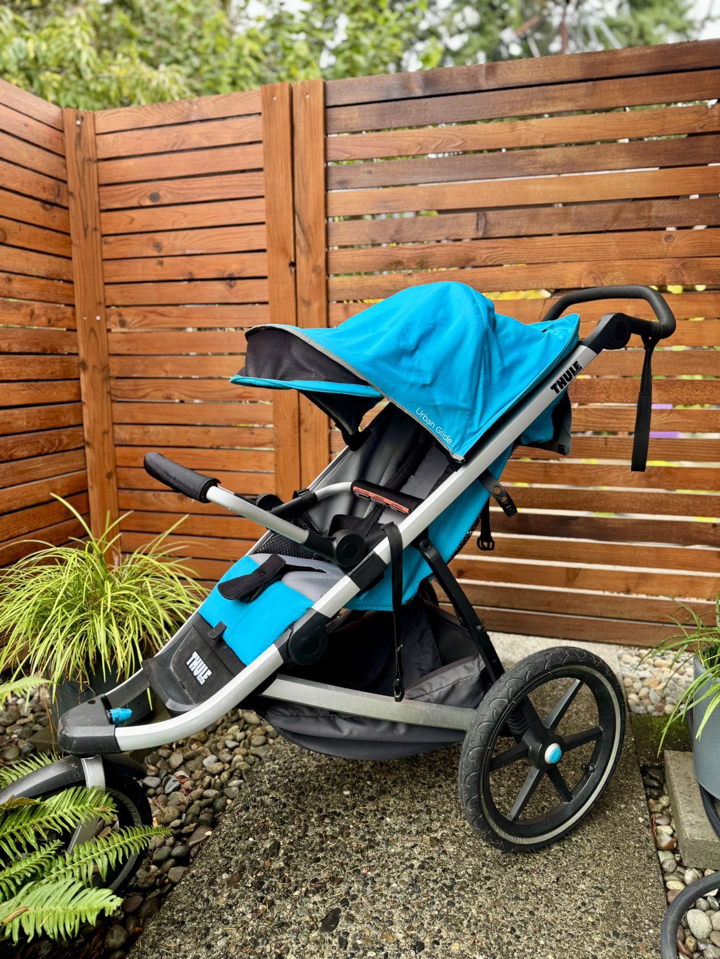 Thule Urban Glide Stroller, Car Seat Adapter, Blue/Black