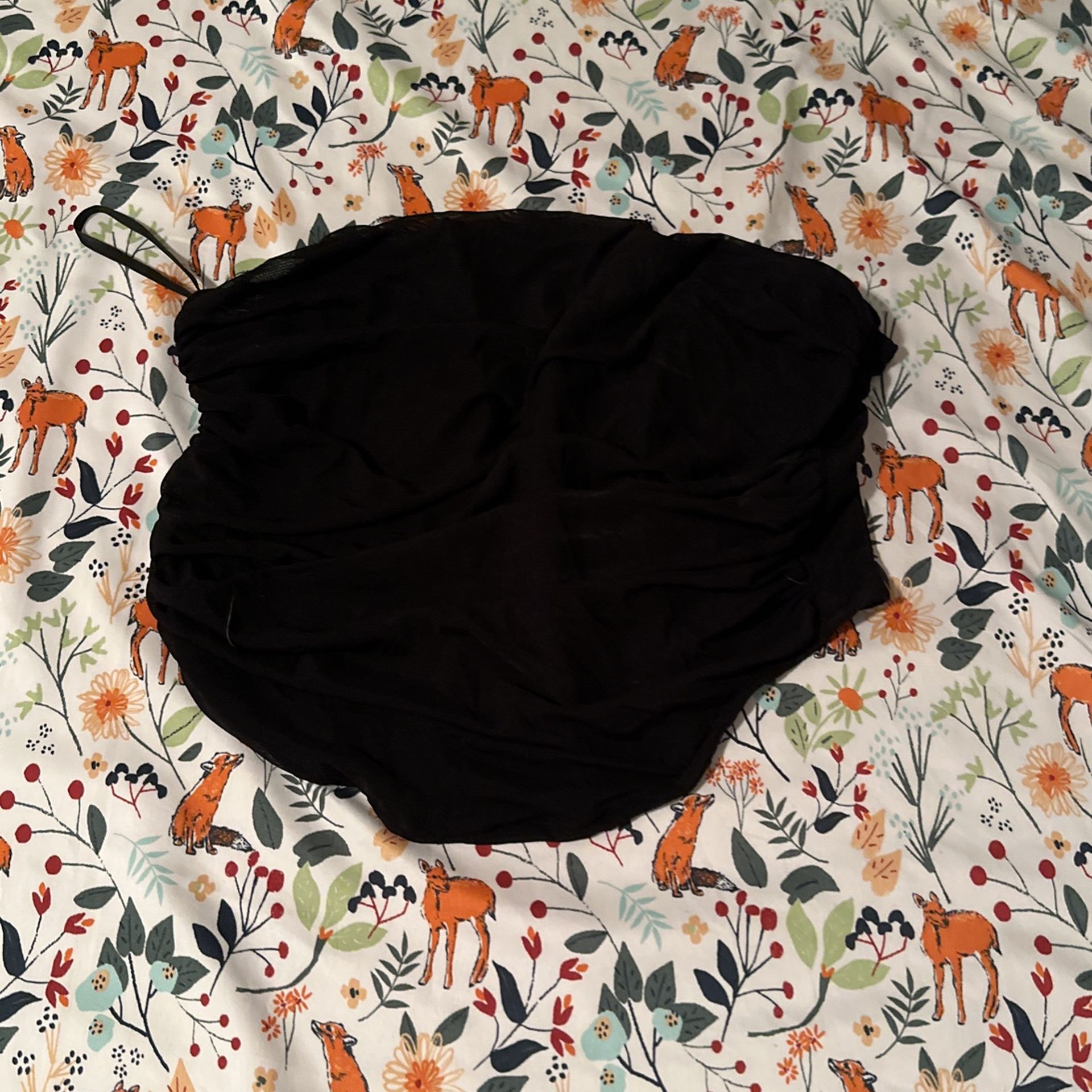 Black Corset Top LARGE