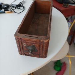 Antique Sewing Machine Drawer