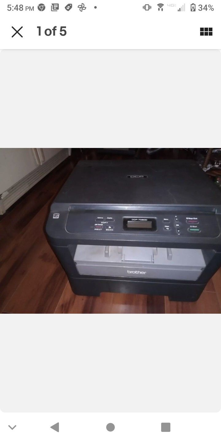 Brother DCP-7060D Multi-Function Duplex Laser Printer Works Great tried and true