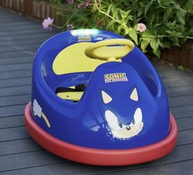 Sonic Bumper Car for Toddlers