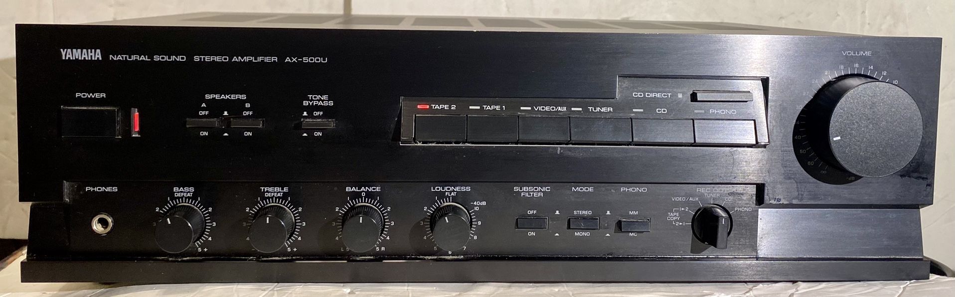 Yamaha RX-500U Natural Sound Stereo Receiver