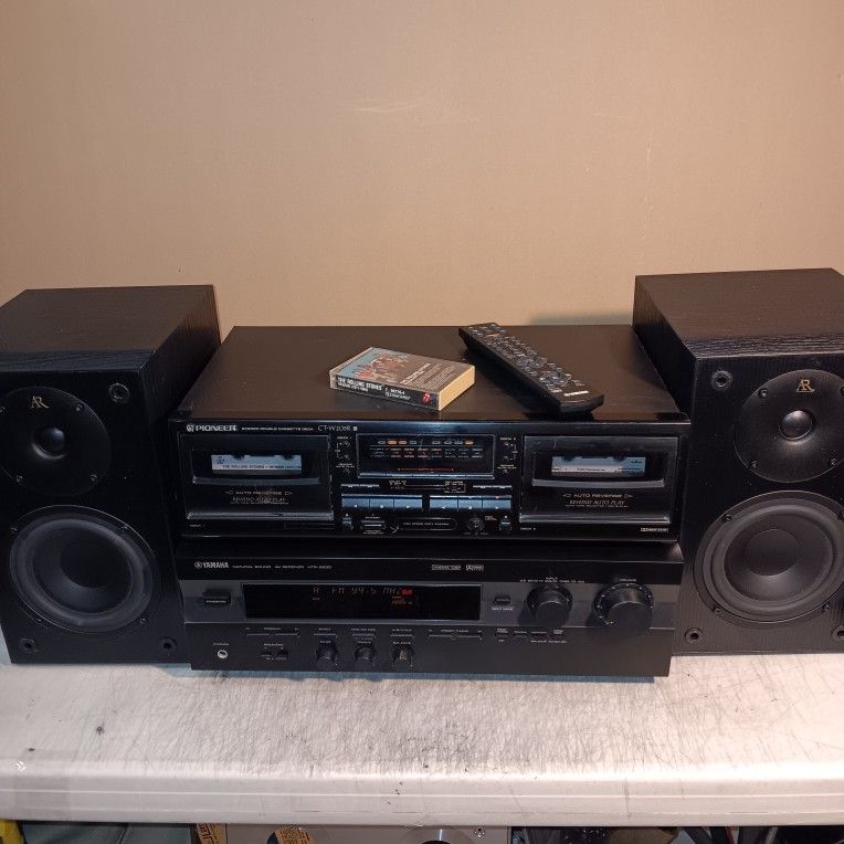 Yamaha Rec./Pioneer Cassette/ AR Spkrs.
