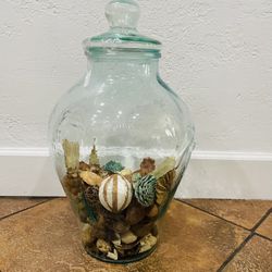 RARE Italian Aqua Green Glass 5 gallon capacity