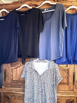 Set of 5 Women’s Shirts-Large