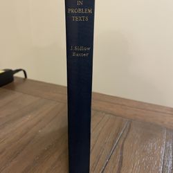 Studies In Problem Texts By J. Sidlow Baxter (1957)