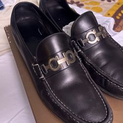 Ferragamo Black Shoes Size 12D